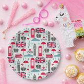 Assiettes En Carton Plaque papier Londres, Angleterre (Fête)