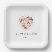 Assiettes En Carton Plaque papier mariage (Recto)