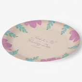 Assiettes En Carton Plaque papier Mariage personnalisée (Angle)