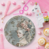 Assiettes En Carton Plaque Papier Marie Antoinette (Fête)