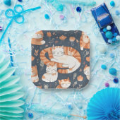 Assiettes En Carton Plaque papier MeoW (Fête)