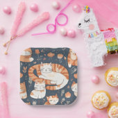 Assiettes En Carton Plaque papier MeoW (Fête)