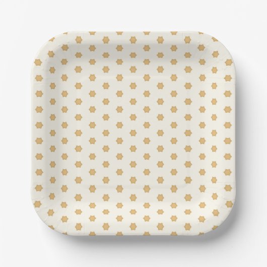 Assiettes En Carton Plaque papier Motif Twinkle Little Star (Recto)