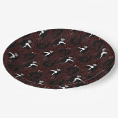 Assiettes En Carton Plaque papier Motif Vampire (Angle)