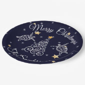 Assiettes En Carton Plaque papier Napkin papier (Angle)