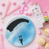 Assiettes En Carton Plaque Papier Papier de Conception Skydiving (Fête)