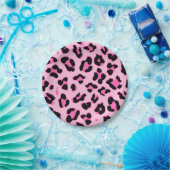 Assiettes En Carton Plaque papier papier recto-verso rose pâle (Fête)