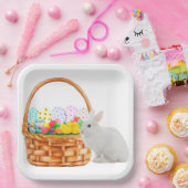 Assiettes En Carton Plaque papier Pâques (Fête)