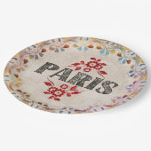 Assiettes En Carton Plaque papier Paris (Angle)