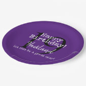 Assiettes En Carton Plaque papier personnalisable HAMbyWG (Angle)