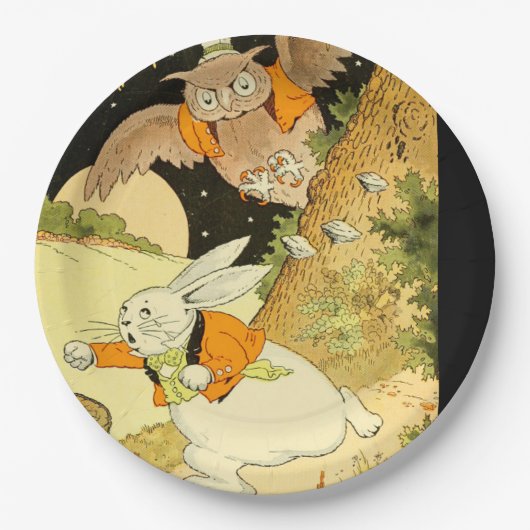 Assiettes En Carton Plaque papier Peter Rabbit (Devant)
