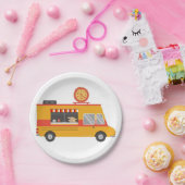 Assiettes En Carton Plaque papier Pizza Truck (Fête)