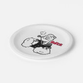 Assiettes En Carton Plaque Papier Popeye (Angle)