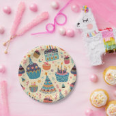 Assiettes En Carton Plaque papier pour enfant anniversaire (Fête)