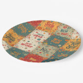 Assiettes En Carton Plaque papier pour la fête du Nouvel An (Angle)