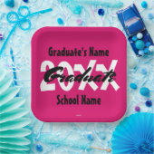 Assiettes En Carton Plaque papier pour la fin d'études - HAMbyWG (Fête)