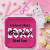 Assiettes En Carton Plaque papier pour la fin d'études - HAMbyWG (Fête)