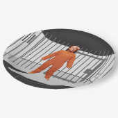 Assiettes En Carton Plaque papier pour prisonnier Trump (Angle)