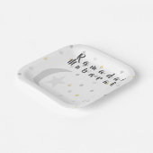 Assiettes En Carton Plaque papier Ramadan Moubarak (Angulaire)