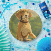 Assiettes En Carton Plaque papier rond Photoleap (Fête)