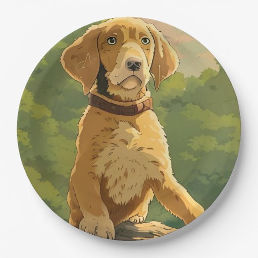 Assiettes En Carton Plaque papier rond Photoleap (Devant)