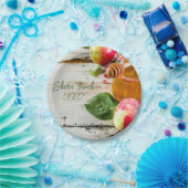 Assiettes En Carton Plaque Papier Rosh HaShana (Fête)