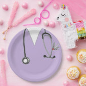Assiettes En Carton Plaque papier unique Nurse Party (Fête)