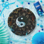 Assiettes En Carton Plaque papier YinYang (Fête)