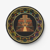 Assiettes En Carton Plaque papier ZIGGURAT (Devant)