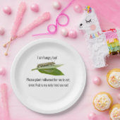 Assiettes En Carton Plaque papillon monarque (Fête)