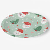 Assiettes En Carton Plaque père Noël, Fête (Angle)