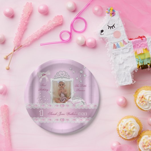 Assiettes En Carton Plaque photo pour la fête d'anniversaire de la pet (Fête)