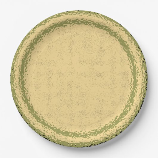 Assiettes En Carton Plaque texturée en verre (Devant)