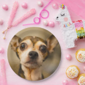 Assiettes En Carton Plaques à papier 10 de chien mignon (Fête)