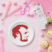 Assiettes En Carton Plaques à papier d'Abe Lincoln (Fête)