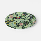 Assiettes En Carton Plaques à papier d'acanthe verte (Angle)