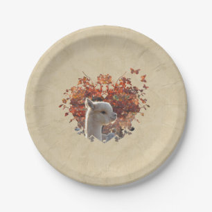 Assiettes En Carton Plaques à papier d'alpaga