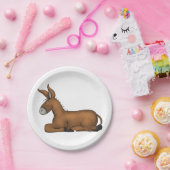 Assiettes En Carton Plaques à papier d'âne (Fête)