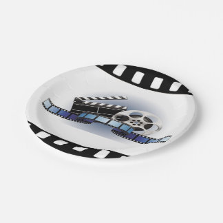 Assiettes En Carton Plaques à papier de bande de film