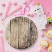 Assiettes En Carton Plaques à papier de Barnwood (Fête)