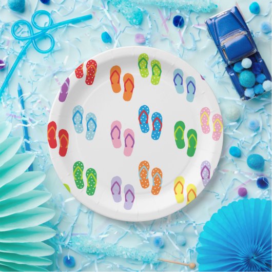 Assiettes En Carton Plaques à papier "de bascules électroniques" (Fête)