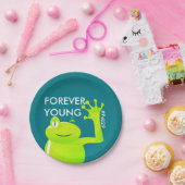 Assiettes En Carton Plaques à papier de bébé de jour intercalaire (Fête)