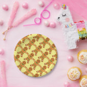 Assiettes En Carton Plaques à papier de bonhomme en pain d'épice (Fête)