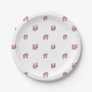 Assiettes En Carton Plaques à papier de chat
