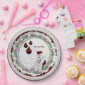 Assiettes En Carton Plaques à papier de chiot merveilleusement (Fête)