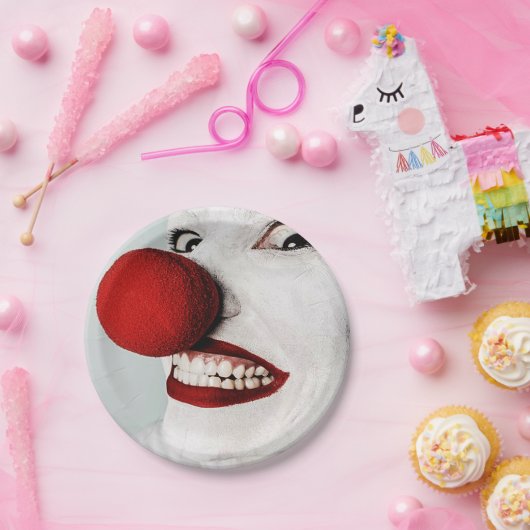 Assiettes En Carton Plaques à papier de clown (Fête)