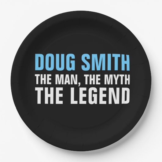 Assiettes En Carton plaques à papier de fête d'anniversaire (Devant)