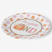 Assiettes En Carton Plaques à papier de fête d'anniversaire d'automne (Angle)