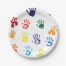 Plaques à papier de Handprints