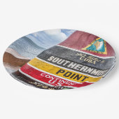 Assiettes En Carton Plaques à papier de Key West la Floride (Angle)